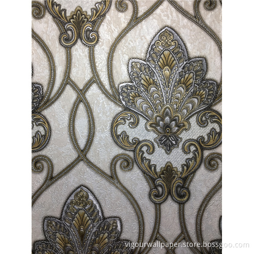 damask wall papers interior decore wallpaper for walls